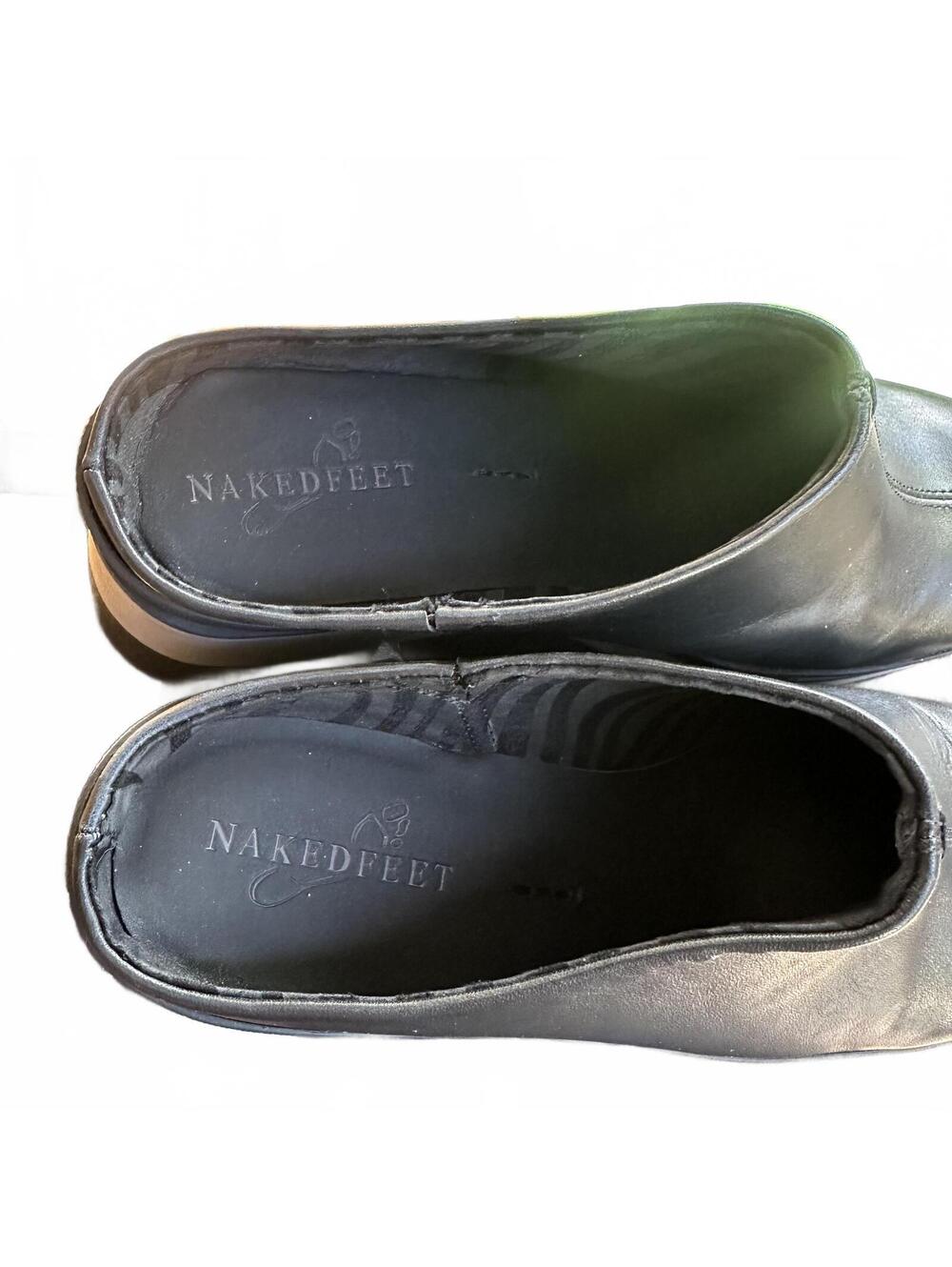 Naked Feet Coach Wedge Mule 7.5 M - Picture 7 of 14